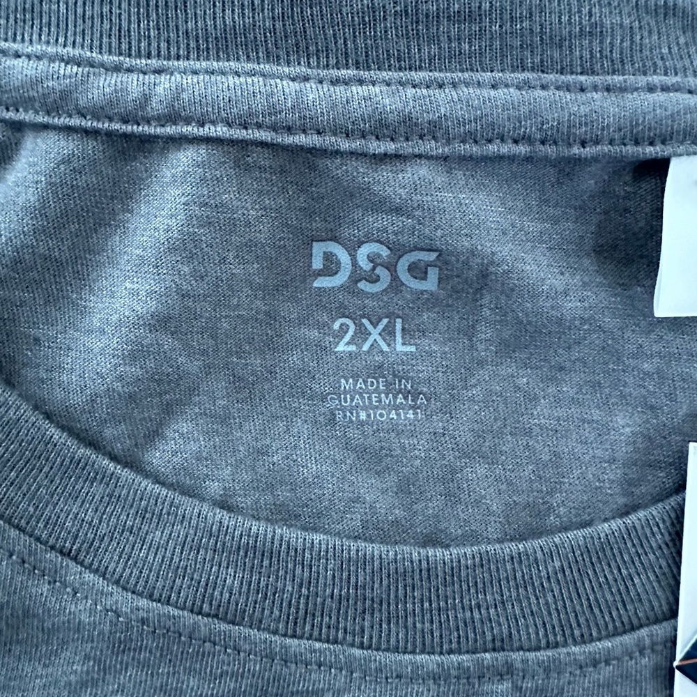 DSG Play with Pride t-shirt rainbow gray short sleeves LGBT $20 new - Picture 6 of 7